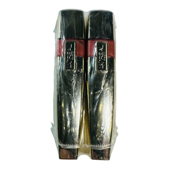 L'Oreal Paris Colour Caresse Wet Shine Lip Stain Qty 2 Tube Pink Resistance #183 - Picture 1 of 2